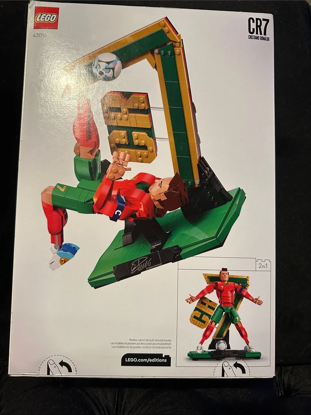 Ronaldo soccer Lego